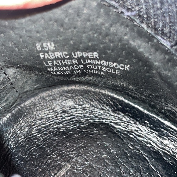 J JILL BLONDO Dylan Knit Slip-On Sneakers Black 8.5 - Picture 8 of 8